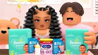 WE WENT SHOPPING FOR THE NEW BABY! | BLOXBURG ROLEPLAY FAMILY