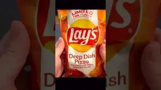 Lay&rsquo;s Potato Chips: Deep Dish Pizza Taste Test!  Is it Any Good?