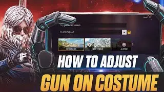 How to Adjust gun on costume 
