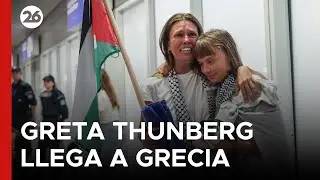 🇮🇱 ISRAEL deporto a GRETA THUNBERG tras intento de romper el bloque a GAZA