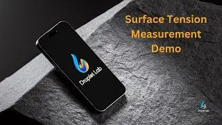 Updated Surface Tension (Pendant) Measurement Demo