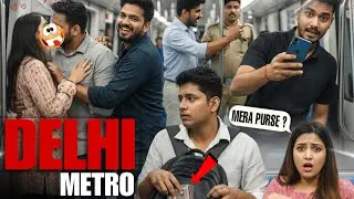 WTF is Going on in Delhi Metro 😁|Shocking Reality 