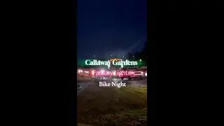 Magical Fantasy. In Lights Adventure at Callaway Gardens Fantasy Lights with @&zwnj;ErinMichelleATL! ✨