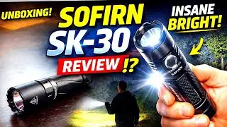 Я не ожидал ТАКОГО от маленького фонарика Sofirn SK-30: распаковка и реальное тестирование.