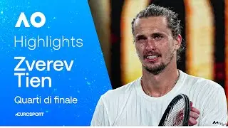 ZVEREV ferma la corsa di Tien: è SEMIFINALE a Melbourne! | HIGHLIGHTS | AUSTRALIAN OPEN 2026