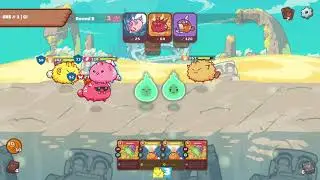 Axie Infinity: Beast, Bug, Dusk Lethal Combo + Hardcore Wall Gecko Tanking