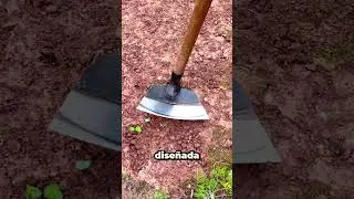 La azada que elimina la maleza en segundos