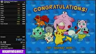 N64 - Pokemon Puzzle League - 1P Stadium Speedrun (Easy) - 7:07.41 by HighFiveGhost