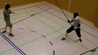 3 Section Staff vs Spear
