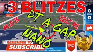 MADDEN 18 BEST BLITZES FROM RAVENS DEFENSE. DT A GAP NANO PLUS A 4 MAN BLITZ. BEST NANO BLITZES