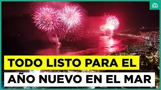 Todo listo para la celebración de Año Nuevo en el mar