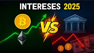 &iquest;D&oacute;nde ganas m&aacute;s intereses💥 en 2025? Cripto vs Bancos💸