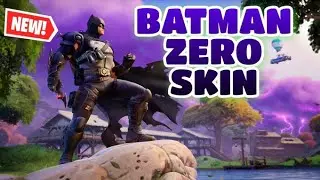 Our First Look At The NEW BATMAN ZERO Skin In Fortnite! (New Batman Bundle)