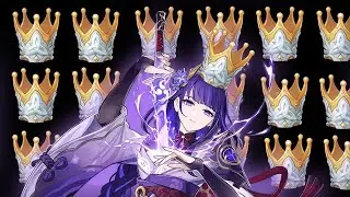 Raiden Triple Crown - Genshin Impact