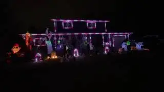 Squid Games - Halloween Light Show 2021
