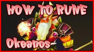 HOW TO RUNE OKEANOS (FIRE SEA EMPEROR) - G3 SUMMONERS WAR