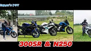 300 Sports Bike || 300SR CF MOTO & N250 Pulsar || Dhaka- Bangladesh 🇧🇩