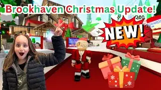 Рождественское обновление Брукхейвена ❄️🎄 Я исследовала ВСЁ!