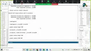 ANALISIS DE COMPONENTES PRINCIPALES EN STATA (ORDENACION)