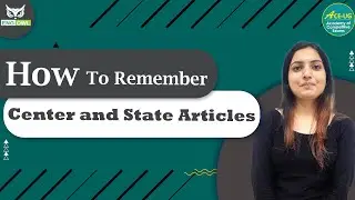How to remember Center and State Articles | Tips & Tricks | The English Owl