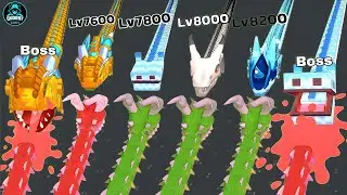 Snake Clash! .io - MAX LEVEL! Epic Snake Clash.io Gameplay#1