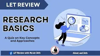 Quiz on Basics of Research - 30 Items - LET Reviewer for General Education