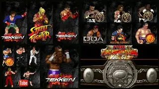 Fire Pro Wrestling World WDD MMA Championship Gruesome Fighting Gauntlet Match 1