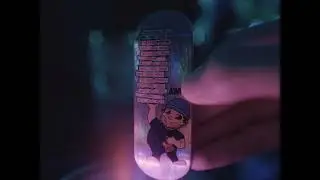 AWFUL Fingerboards - FBCHRISTOPHER HOLOGRAPHIC THICC BOI