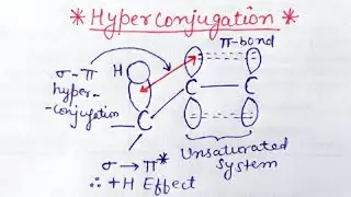 Hyperconjugation Effect | General organic chemistry |