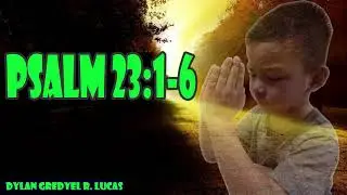 Memory Verse | Psalm 23:1-6