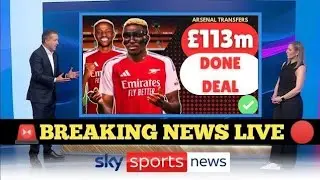 🚨OSIMHEN OFFICIALLY A GUNNER! Arsenal Complete Record-Breaking &euro;100m Signing!✍️