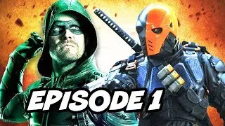 Arrow Season 6 Episode 1 - TOP 10 WTF and Comics Easter Eggs