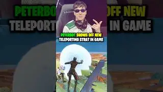Peterbot shows off new teleporting strat #peterbot #fortnite #fortnitetips #trending #fncs #fyp