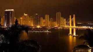 Midtown Miami-10 Hours of ambience rainfall making natural white noise to help sleep better