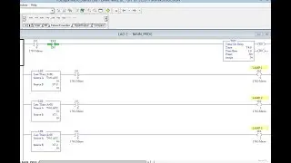 PLC - RSLOGIX 500 :-  LAMP WILL BE   OFF BY LESS THAN INSTRUCTION  #plc#rslogix#ladderlogic