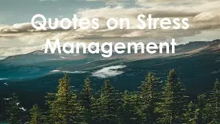 Quotes on Stress Management