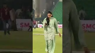 Zainab Abbas in mood #cricket #psl8 #viralvideo #psl #short