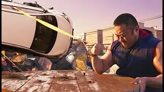 For 10 Years, He Ties His Hand To A Car, So 1 Pull Can Beat Anyone In Arm Wrestling [Movie Recap]