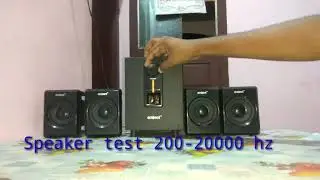 Envent hometheatre 4.1 sound test , review  and  connection method