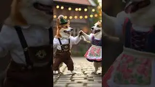 Georgie the Dancing Corgi - Polka Dancing - May 10, 2025
