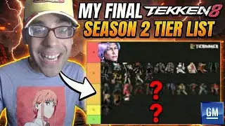 My FINAL Tekken 8 Season 2 Tier List