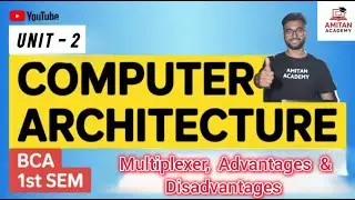 Day 15 | Multiplexer | Block Diagram, Types, Truth Table, Logic Circuit, Applications | #bca1styear