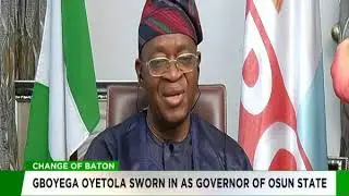 Exclusive interview with Osun state governor, Gboyega Oyetola
