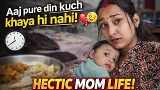 “Baby ke chakkar me maa bhookhi reh gayi 😭 | Real Mom Daily Vlog”