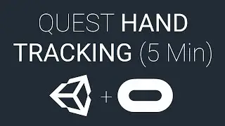 Unity VR: Oculus Quest Hand Tracking with Oculus Link (Unity 2019.3)