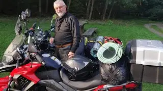 MOTOCYKLEM NAD MORZE - Junak RX 1 i Keeway Superlight 1312km