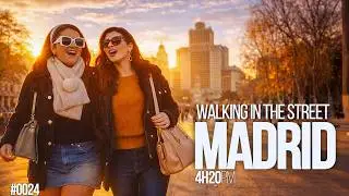 Malasa&ntilde;a to Debod: A Local Madrid WalkCrossing Madrid #0024