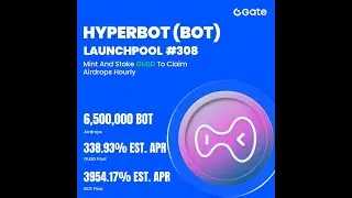 🌟Gate Live Bonus Task -Launchpool(BOT)!!!