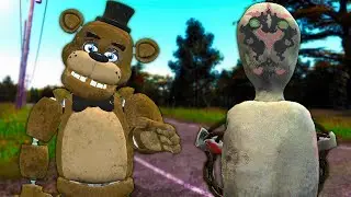 Hiding From SCP-173 in a Gas Station in Gmod! - Garry's Mod Multiplayer Funny Moments