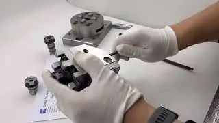 System 3R-652.9 Macro EDM manual chuck adapter 90&deg;